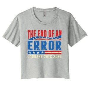 The End Of An Error January 20th 2025 Women's Crop Top Tee