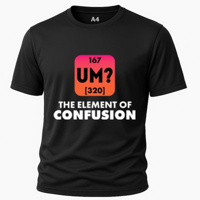 The Element Of Confusion Periodic Science Funny Cooling Performance Crew T-Shirt