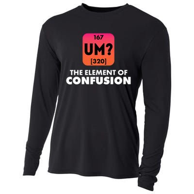 The Element Of Confusion Periodic Science Funny Cooling Performance Long Sleeve Crew