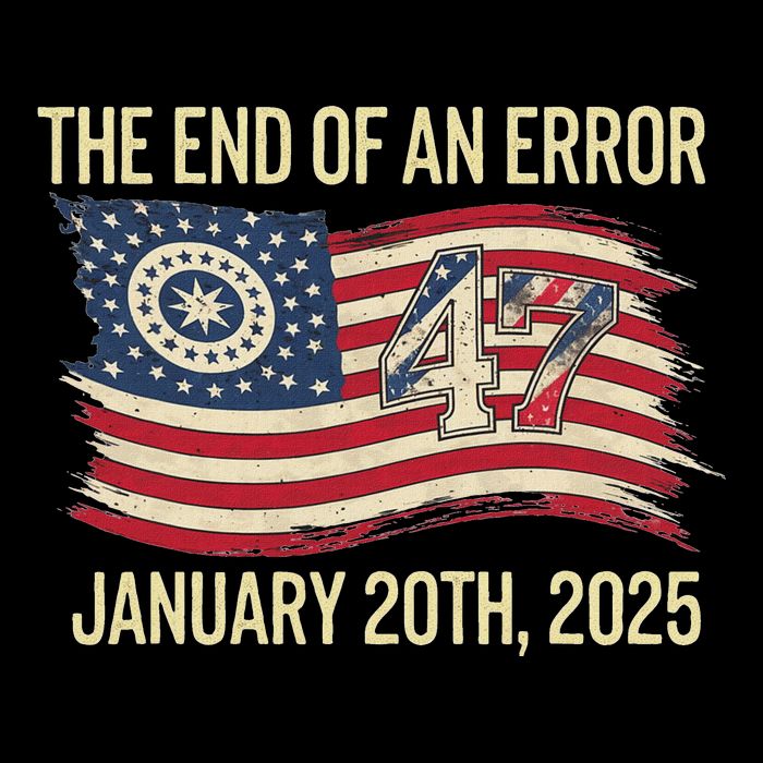 The End Of An Error January 20 2025 Inauguration Baby Bodysuit