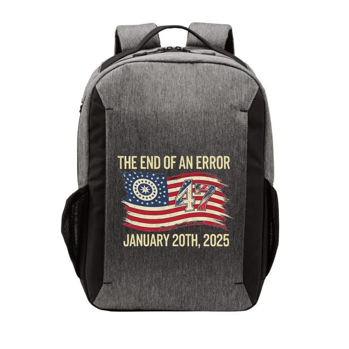 The End Of An Error January 20 2025 Inauguration Vector Backpack