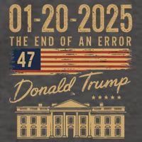 The End Of An Error January 20 2025 Inauguration Vector Backpack