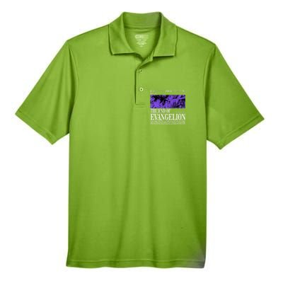 The End Of Evangelion Men's Origin Performance Pique Polo