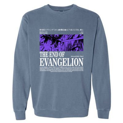 The End Of Evangelion Garment-Dyed Sweatshirt