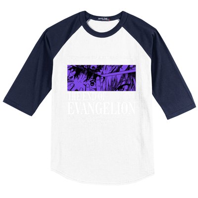 The End Of Evangelion Baseball Sleeve Shirt