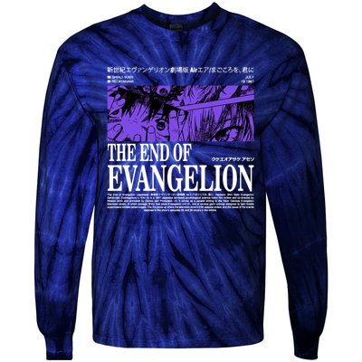 The End Of Evangelion Tie-Dye Long Sleeve Shirt