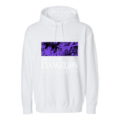 The End Of Evangelion Garment-Dyed Fleece Hoodie