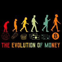 The Evolution Of Money Bitcoin Btc Crypto Cryptocurrency Backpack