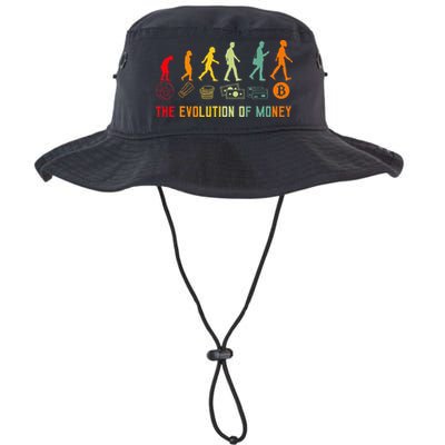 The Evolution Of Money Bitcoin Btc Crypto Cryptocurrency Bucket Hat