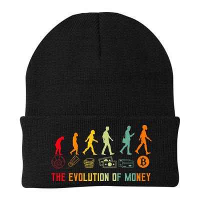 The Evolution Of Money Bitcoin Btc Crypto Cryptocurrency Beanie
