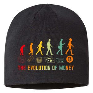 The Evolution Of Money Bitcoin Btc Crypto Cryptocurrency Sustainable Beanie