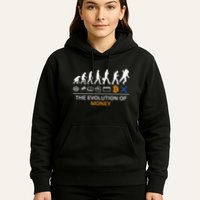 The Evolution Of Money Bitcoin Ripple Xrp To The Moon Hoodie