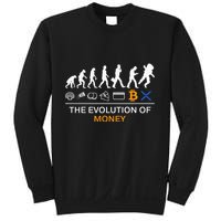 The Evolution Of Money Bitcoin Ripple Xrp To The Moon Sweatshirt