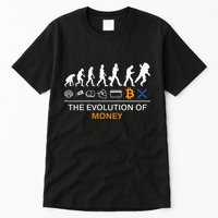 The Evolution Of Money Bitcoin Ripple Xrp To The Moon Tall T-Shirt