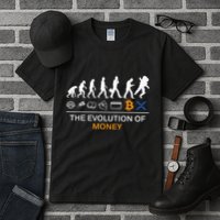The Evolution Of Money Bitcoin Ripple Xrp To The Moon Tall T-Shirt