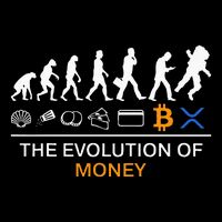 The Evolution Of Money Bitcoin Ripple Xrp To The Moon Daily Commute Backpack