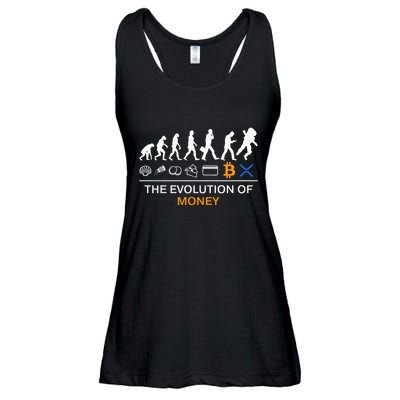 The Evolution Of Money Bitcoin Ripple Xrp To The Moon Ladies Essential Flowy Tank