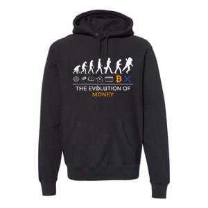 The Evolution Of Money Bitcoin Ripple Xrp To The Moon Premium Hoodie