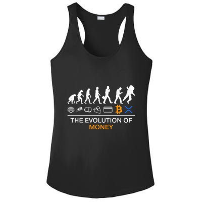 The Evolution Of Money Bitcoin Ripple Xrp To The Moon Ladies PosiCharge Competitor Racerback Tank