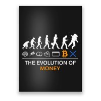 The Evolution Of Money Bitcoin Ripple Xrp To The Moon Poster