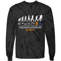 The Evolution Of Money Bitcoin Ripple Xrp To The Moon Tie-Dye Long Sleeve Shirt