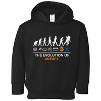 The Evolution Of Money Bitcoin Ripple Xrp To The Moon Toddler Hoodie