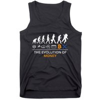 The Evolution Of Money Bitcoin Ripple Xrp To The Moon Tank Top