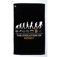 The Evolution Of Money Bitcoin Ripple Xrp To The Moon Golf Towel