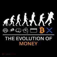 The Evolution Of Money Bitcoin Ripple Xrp To The Moon Visor