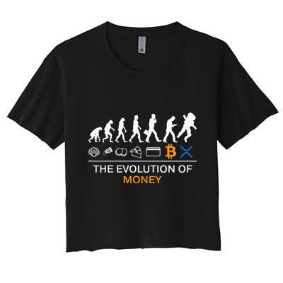 The Evolution Of Money Bitcoin Ripple Xrp To The Moon Crop Top