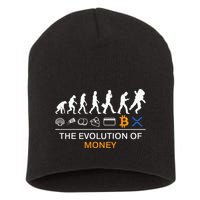 The Evolution Of Money Bitcoin Ripple Xrp To The Moon Short Acrylic Beanie