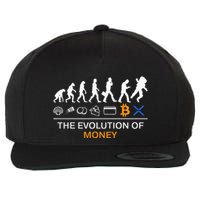 The Evolution Of Money Bitcoin Ripple Xrp To The Moon Wool Snapback Cap