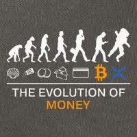 The Evolution Of Money Bitcoin Ripple Xrp To The Moon Cotton Canvas Backpack