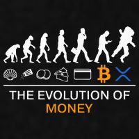 The Evolution Of Money Funny Bitcoin Ripple Xrp To The Moon Ladies PosiCharge Tri-Blend Wicking Tank
