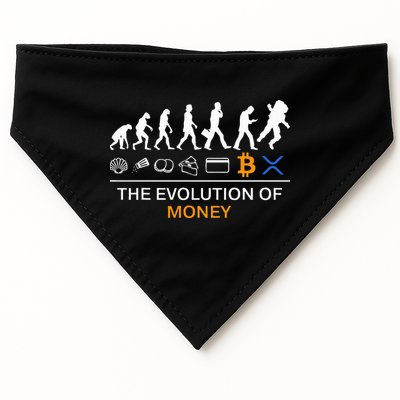 The Evolution Of Money Funny Bitcoin Ripple Xrp To The Moon USA-Made Doggie Bandana
