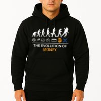 The Evolution Of Money Funny Bitcoin Ripple Xrp To The Moon Hoodie