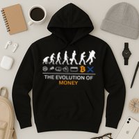 The Evolution Of Money Funny Bitcoin Ripple Xrp To The Moon Hoodie