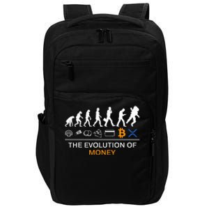 The Evolution Of Money Funny Bitcoin Ripple Xrp To The Moon Impact Tech Backpack