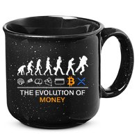 The Evolution Of Money Funny Bitcoin Ripple Xrp To The Moon 15oz Campfire Ceramic Mug