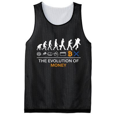 The Evolution Of Money Funny Bitcoin Ripple Xrp To The Moon Mesh Reversible Basketball Jersey Tank