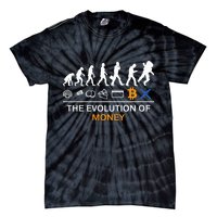 The Evolution Of Money Funny Bitcoin Ripple Xrp To The Moon Tie-Dye T-Shirt
