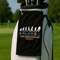 The Evolution Of Money Funny Bitcoin Ripple Xrp To The Moon Golf Towel