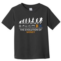The Evolution Of Money Funny Bitcoin Ripple Xrp To The Moon Toddler T-Shirt