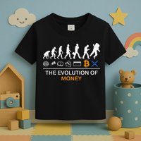 The Evolution Of Money Funny Bitcoin Ripple Xrp To The Moon Toddler T-Shirt
