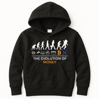 The Evolution Of Money Funny Bitcoin Ripple Xrp To The Moon Kids Hoodie