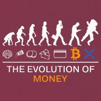 The Evolution Of Money Funny Bitcoin Ripple Xrp To The Moon 16oz Travel Tumbler