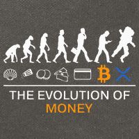 The Evolution Of Money Funny Bitcoin Ripple Xrp To The Moon Cotton Canvas Backpack