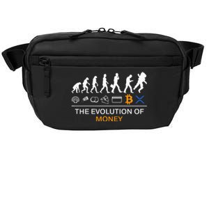 The Evolution Of Money Funny Bitcoin Ripple Xrp To The Moon Crossbody Pack