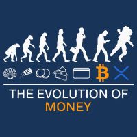 The Evolution Of Money Funny Bitcoin Ripple Xrp To The Moon Infant Baby Jersey Bodysuit