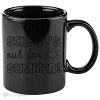 Teacher End Of Year Schools Out For Summer! Last Day 11oz C Handle Ceramic Mug